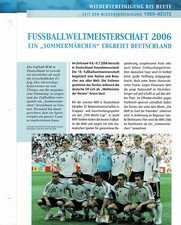 Football World Cup 2006 - a "summer fairy tale" seizes Germany info card