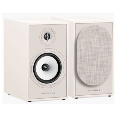 Triangle Borea Active Bluetooth Bookshelf Speaker Pair Cream