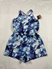 Girls Youth The North Face Romper Size L Large Blue Class V Athletic Flashdry 94