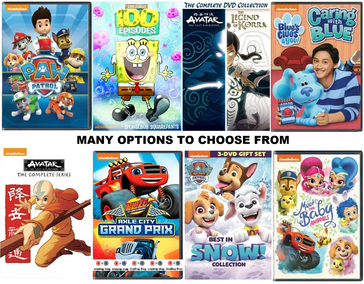 Nickelodeon / Nick Jr. * Kids * Many Options to choose from * READ  DESCRIPTION!