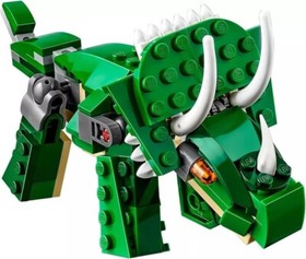 LEGO Creator 3 in 1 Mighty Dinosaur Toy, Transforms from T. rex to Triceratops..