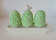 Dept 56 Shrubs In A Tub Springtime Of The Snowbunnies