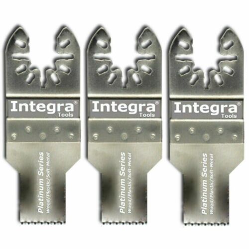 FMS Integra® Tools 3PC Steel MultiTool Saw Blades for Fein MultiMaster Ridgid 
