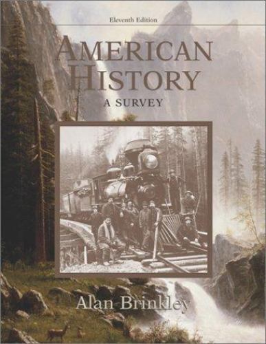 American History Vol. 1 : A Survey by Alan Brinkley (2002, Hardcover ...