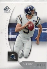 2005 UPPPER DECK SP AUTHENTIC DREW BREES #71