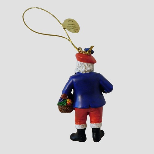 Santa Around the World Ornaments England France Boxed Danbury Mint Christmas - Picture 3 of 9