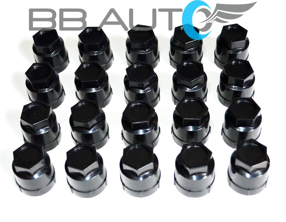 20 NOVAS TAMPAS DE PORCA PRETA CAMARO CAVALIER S10 BLAZER JIMMY SONOMA REGAL - Imagem 2 de 4