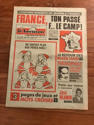 Journal le hérisson No. 1757 FROM 20 TO 26 DECEMBRE 1979