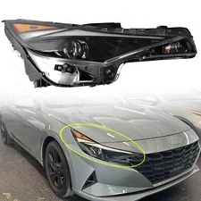 For 2021 2022 Hyundai Elantra Halogen Headlight Assembly Passenger Right Side