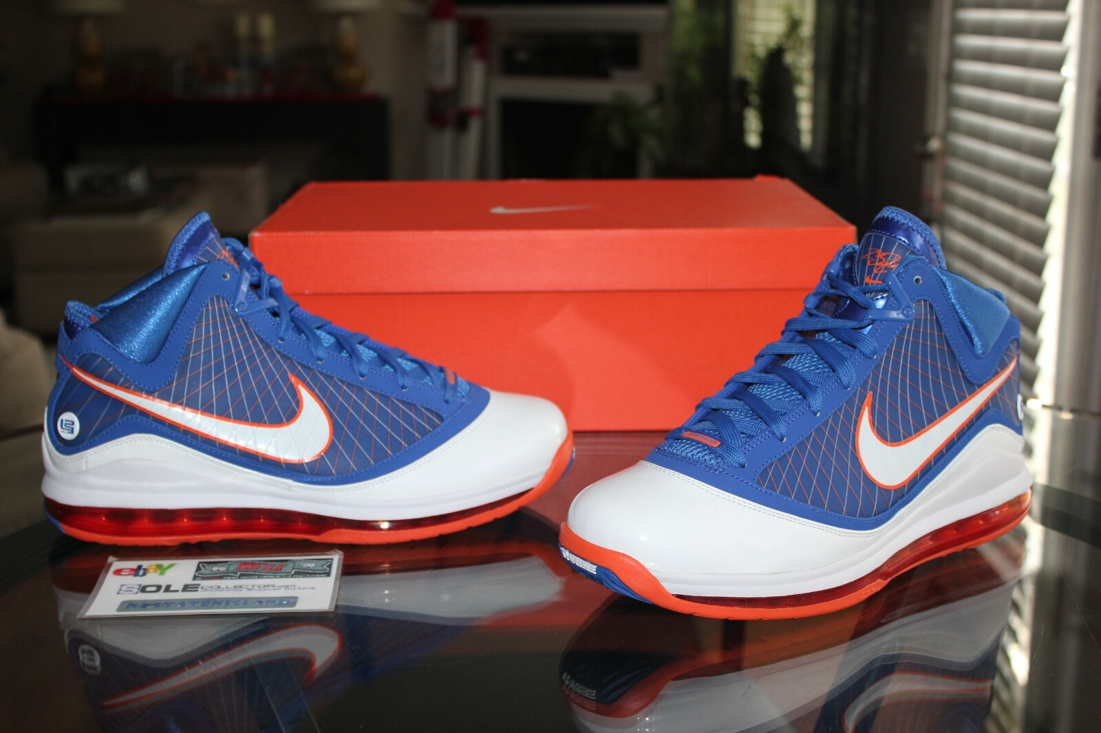 Nike Lebron 7 VII Hardwood Classic Blue White HWC Unreleased PE Sample Size  10.5 | eBay