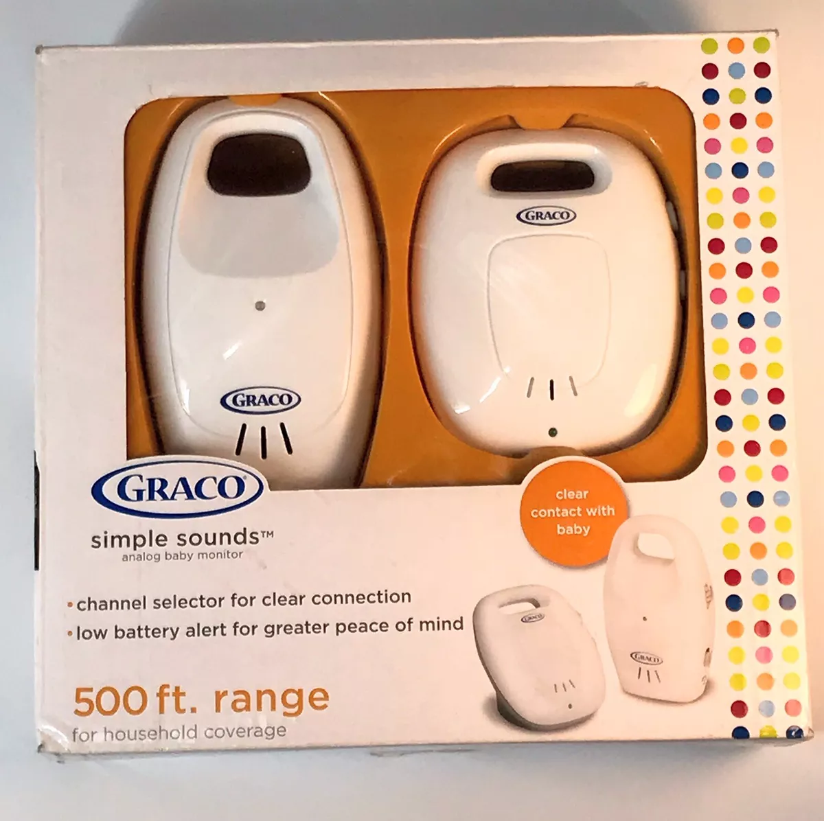 Graco Baby Monitor Monitoring Simple Sounds - New Box | eBay