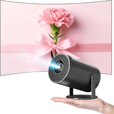 HY300 4K Projektor WiFi Heimkino HDMI Bluetooth Multimediaplayer Videoprojektor