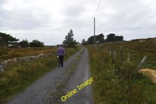 Photo 6x4 Houses after bend in road - Rosroe Townland Canower  c2012