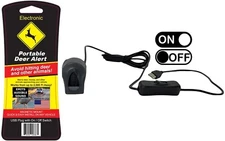 Deer Alert with On / Off Switch - Deer Whistle Electronic Animal Warning Device