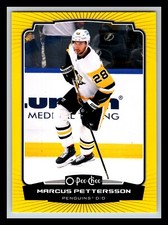 2022-23 O-PEE CHEE #251 YELLOW BORDER BLASTER BOX EXCLUSIVE MARCUS PETTERSSON