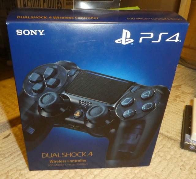 dualshock 500 million limited edition controller