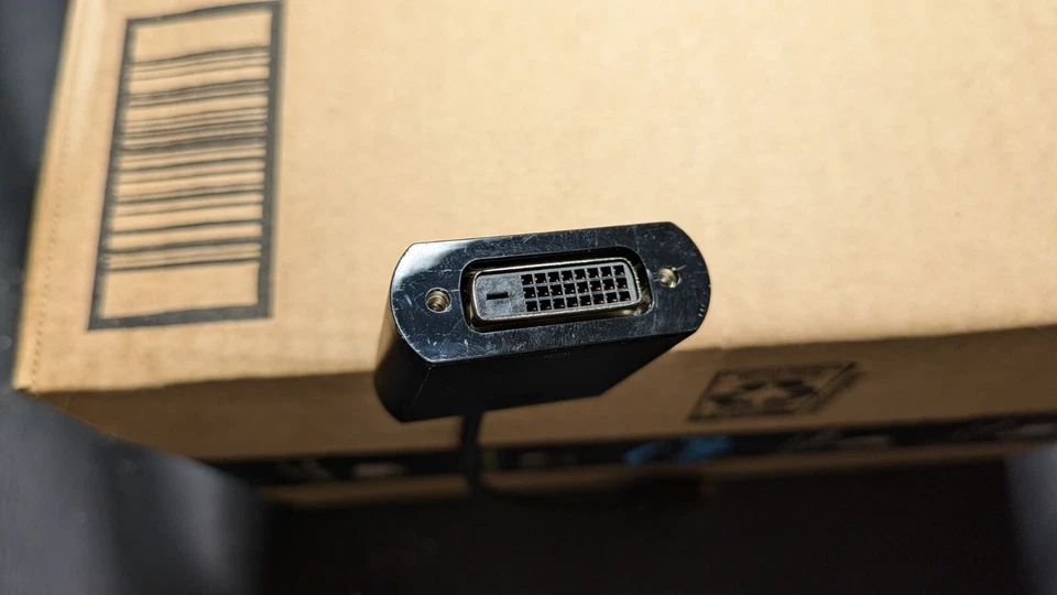 Genuine HP DisplayPort to DVI SL Monitor Adapter 753744-001 - Image 3 of 4