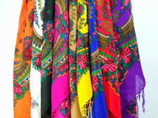 Shawl Traditional Ukrainian Scarf Floral Shawl Wrap