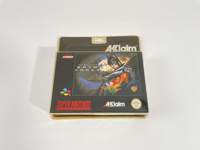 Super nintendo Blister Batman Forever Eur Neu