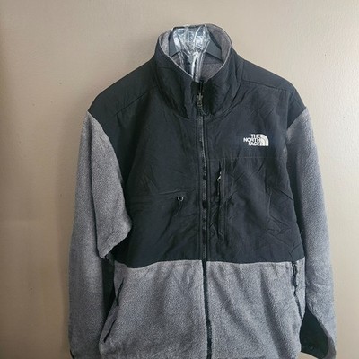Mens grey and black NORTHFACE denali jacket size xl