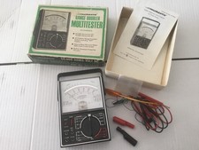 Multimètre Micronta Range Doubler Multitester 22-204A 43 Gammes Boîte Manuel