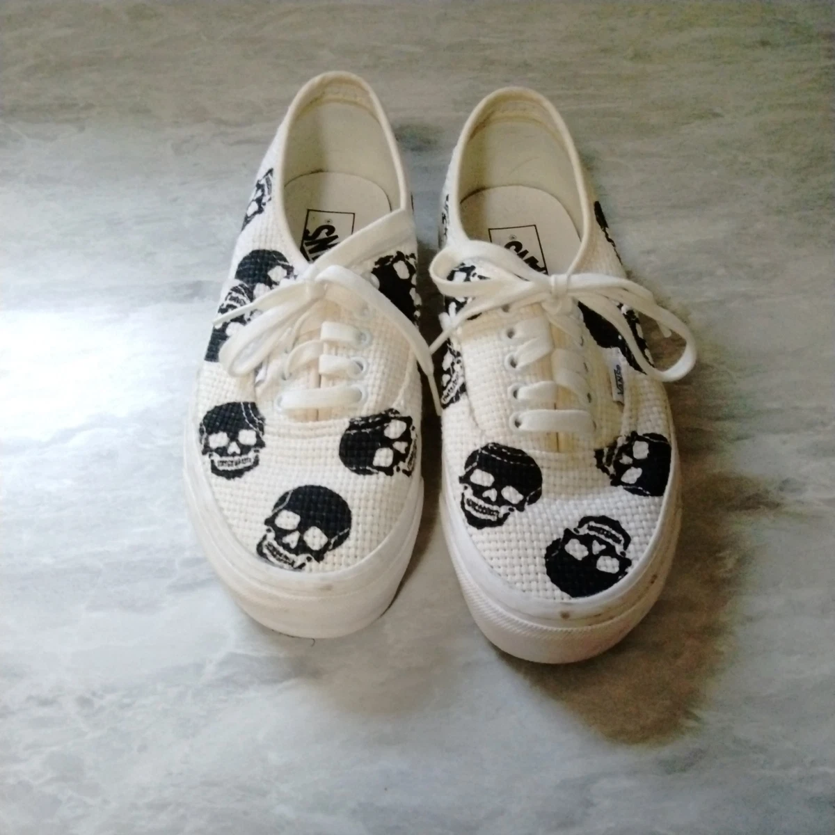  GX3441 スニーカー スカル 柄 Vans Authentic 44 DX Anaheim Factory - Needlework Skull for sale