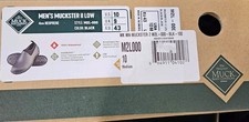 Muckboots Men's Muckster II Low, 10, Black, New In Box