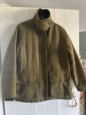 Ladies portmann Tweed Field Jacket Size 12/Medium Green Check