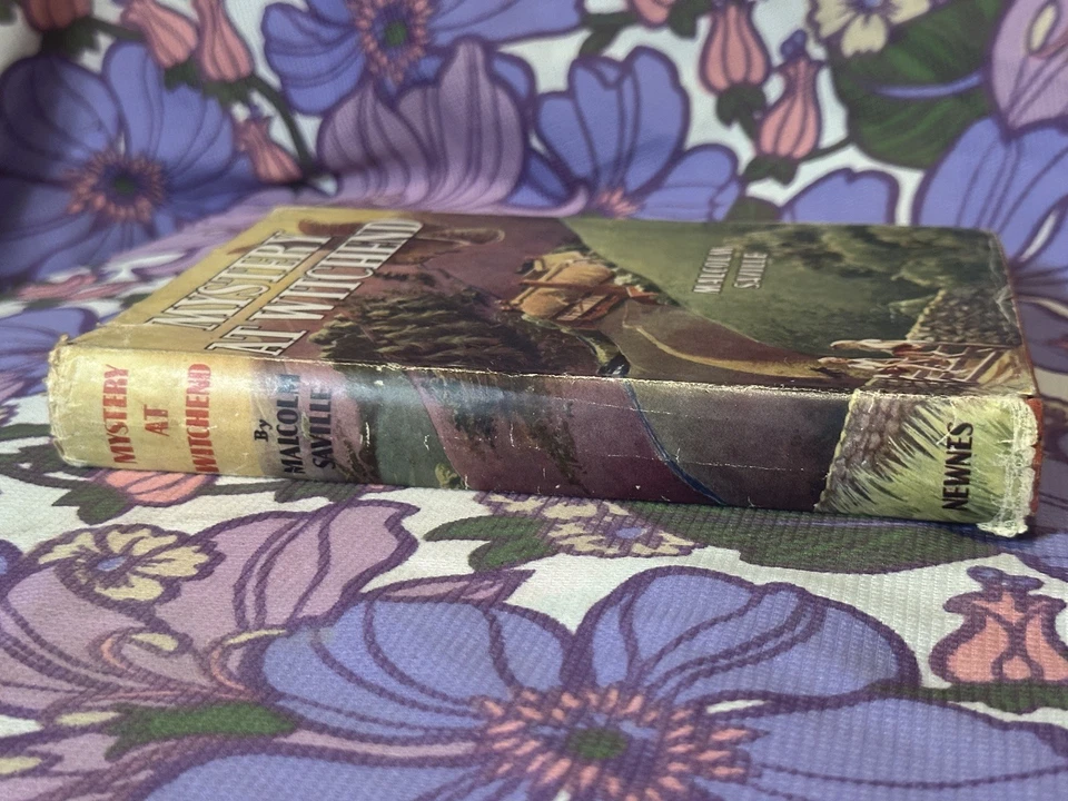 Rare Mystery at Witchend Malcolm Saville Hardback book 1st Edition dust jacket  - Image 3 of 4