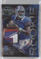 2013 Panini Black Friday Cracked Ice Rookie EJ Manuel #51 Patch Auto 11r9