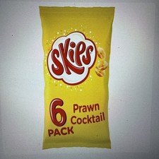Skips Prawn Cocktail Multipack Crisps 6x13.1g In Pack X2