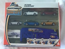 MATCHBOX HERO CITY ACTION LAUNCHER GIFT SET ' AUTO CARRIER ' UNOPENED