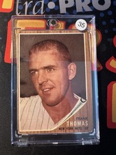 1962 Topps Frank Thomas New York Mets #7 2170