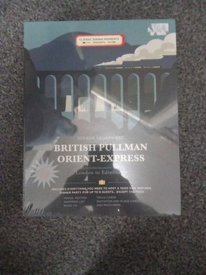 Abendessen an Bord des britischen Pullman Orient Express Dinner Party Spiel von Ginger Fox