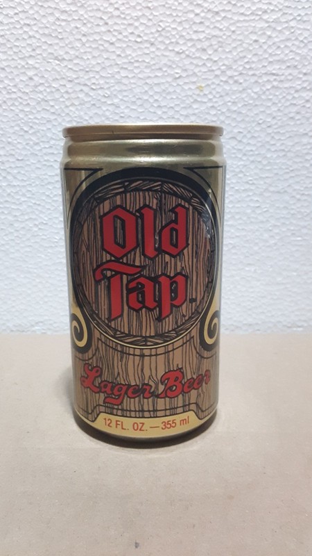 Old Tap Beer Can, empty