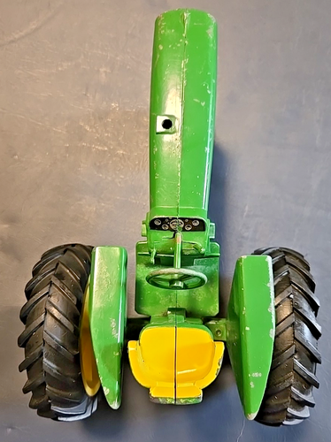 Vintage ERTL 1/16 John Deere 3010 or 3020 Green Metal Tractor Parts Repair - Picture 10 of 13