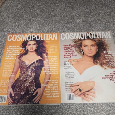 1988 Cosmopolitan Magazine Lot of 2 