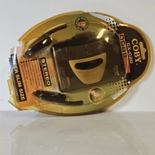 Coby CX-C20 Stereo Cassette Player DBBS Super Slim Vintage Portable Audio