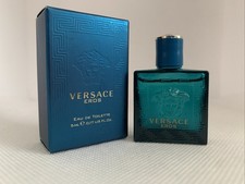 Versace Eros for Men 5ml MINI Eau de Toilette .17 oz Cologne by Gianni Versace