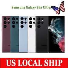 NEW-Sealed Samsung Galaxy S22 Ultra 5G 256GB S908U Smartphone Unlocked GSM CDMA