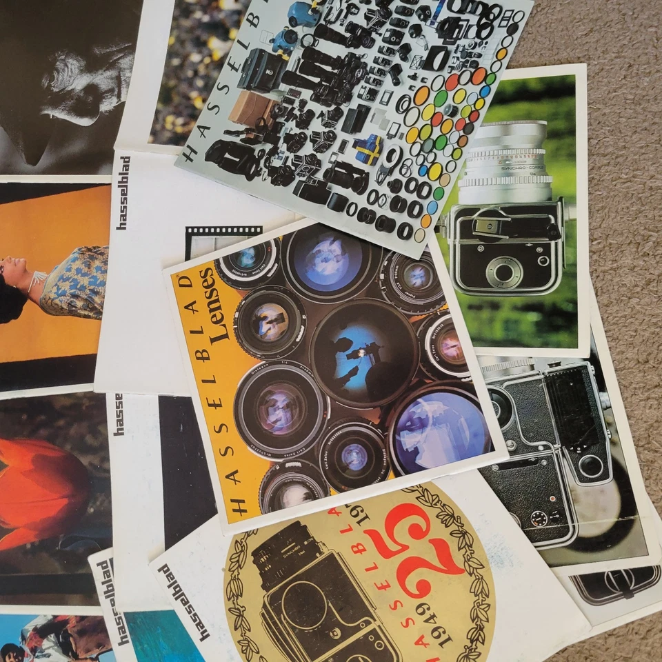 Lote de 17 folletos guías catálogos literatura cámara Hasselblad vintage años 60-90 Foto 2 de 2