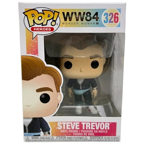 Funko Pop Wonder Woman 84 Steve Trevor #326 Vinyl Figure Heroes