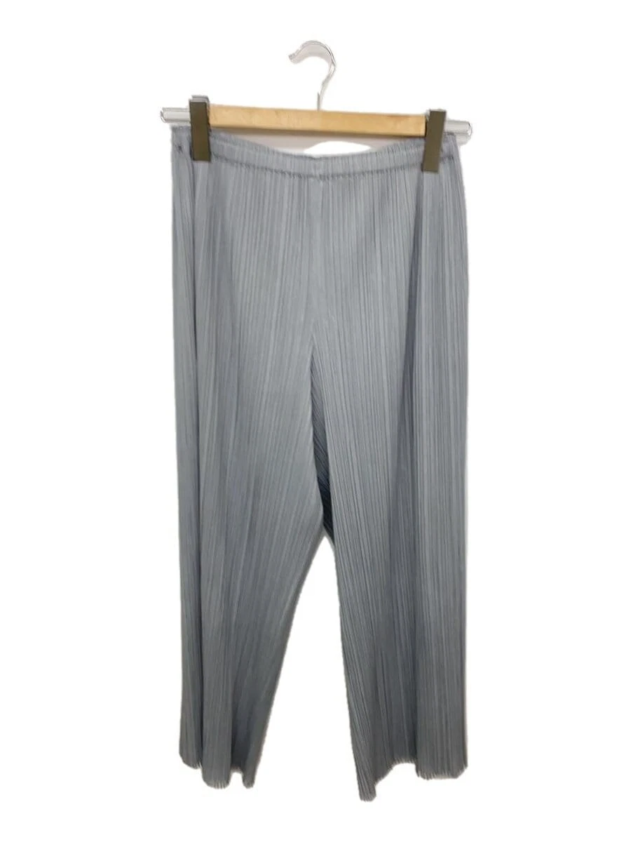 PLEATS PLEASE ISSEY MIYAKE プリーツパンツ グレー4 ISSEY MIYAKE Regular Size 4 Pants for Women for sale | eBay