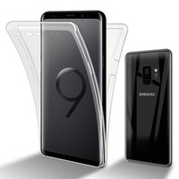 HüLle FüR Samsung Galaxy S9 Handy Case Cover Fullcover Display SchutzhüLle