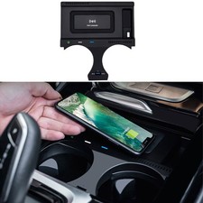 BMW iX3 Vassoio Caricabatterie Rapido Wireless Sensore Automatico Supporto Auto Nero