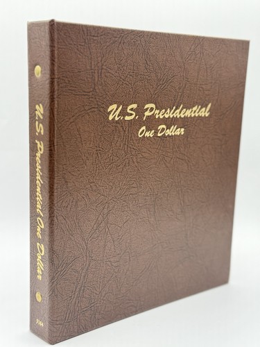 U.S. PRESIDENTIAL DOLLARS DANSCO ALBUM #7184 - 2007 to 2016 - NO COINS
