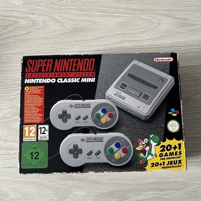 Nintendo SNES Mini Konsole + 2 Controller Super Nintendo Classic Mini