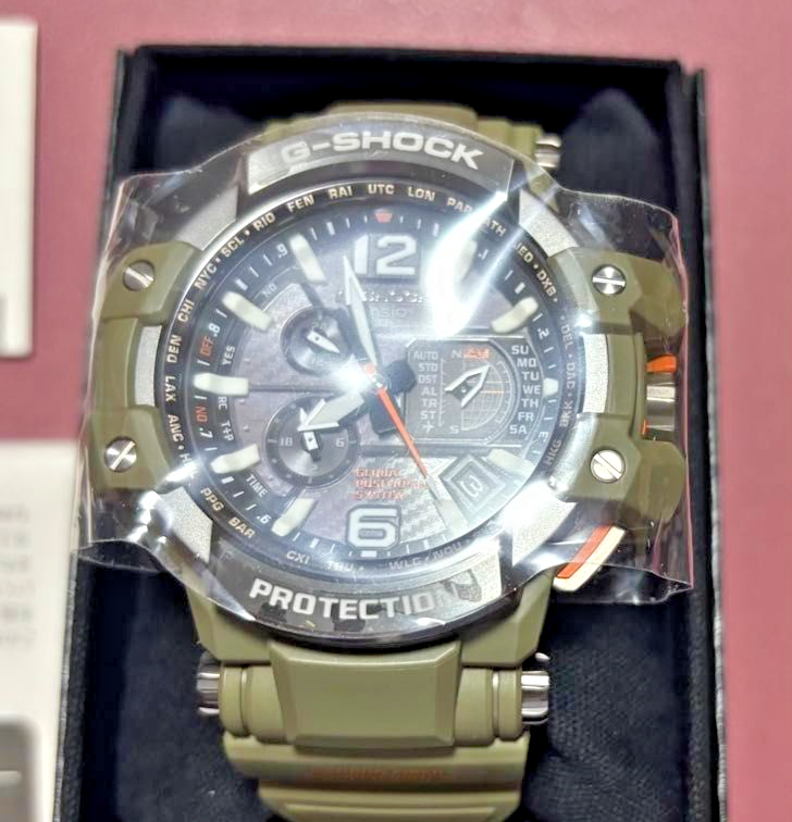 Buy Casio G-shock Gpw-1000kh-3ajf GRAVITYMASTER Master in Olive