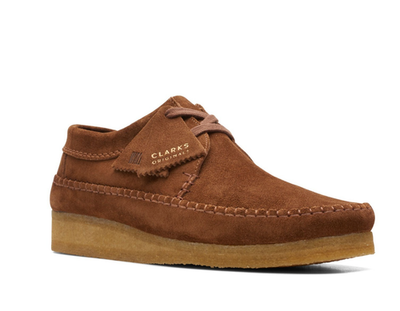 Men's Clarks Weaver Cola Suede Brown 261 65082 | eBay