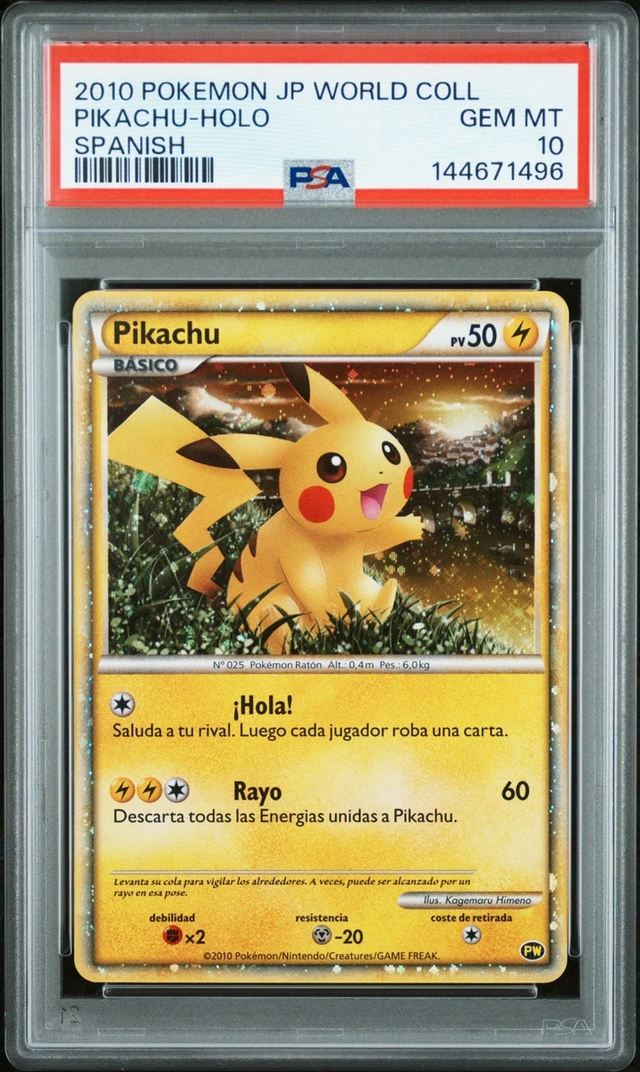 Pikachu World Collection Pokémon TCG Cards for sale | eBay